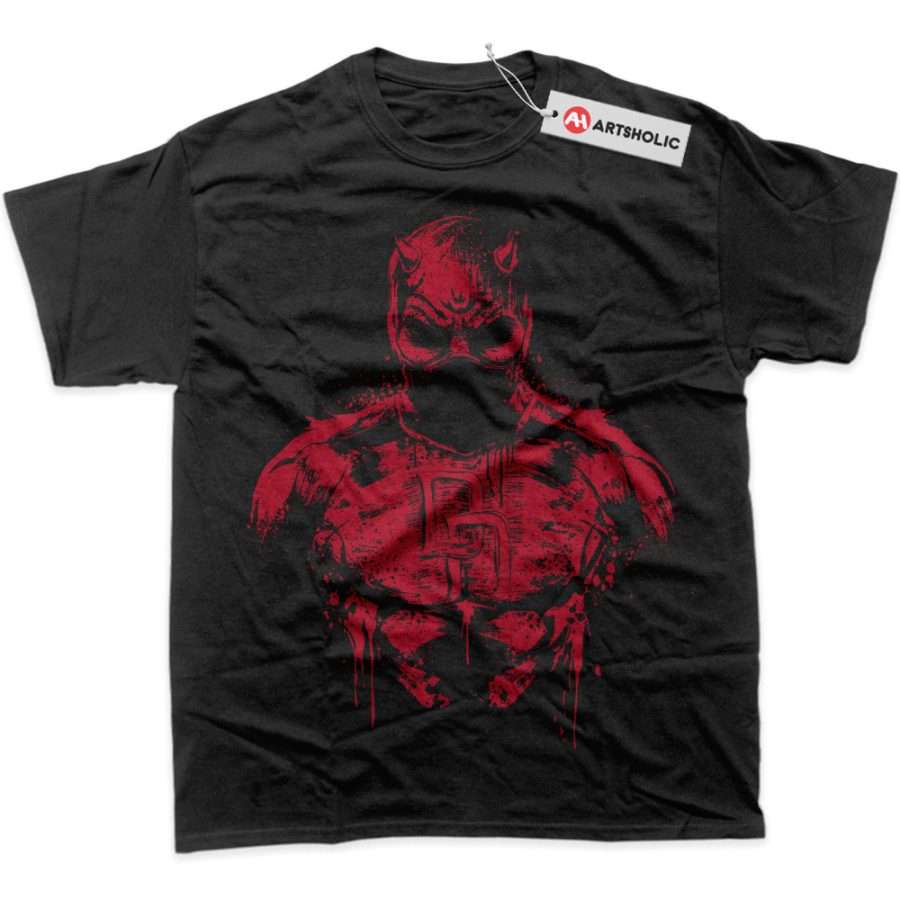 Alternative view of Daredevil Shirt, Marvel Comics Shirt, Graphic Tee