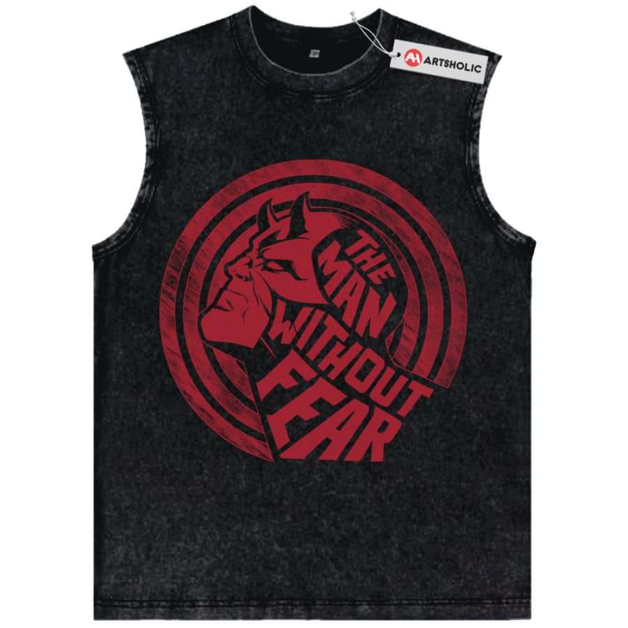 Alternative view of Daredevil Tank Top, Marvel Comics Tank Top, Vintage Tank Top
