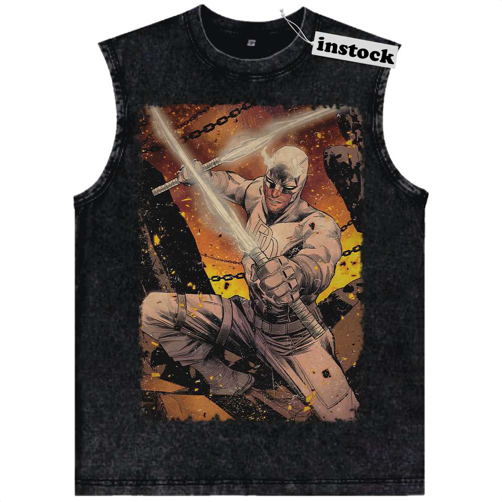 Daredevil Tank Top, Marvel Comics Tank Top, Vintage Tank Top