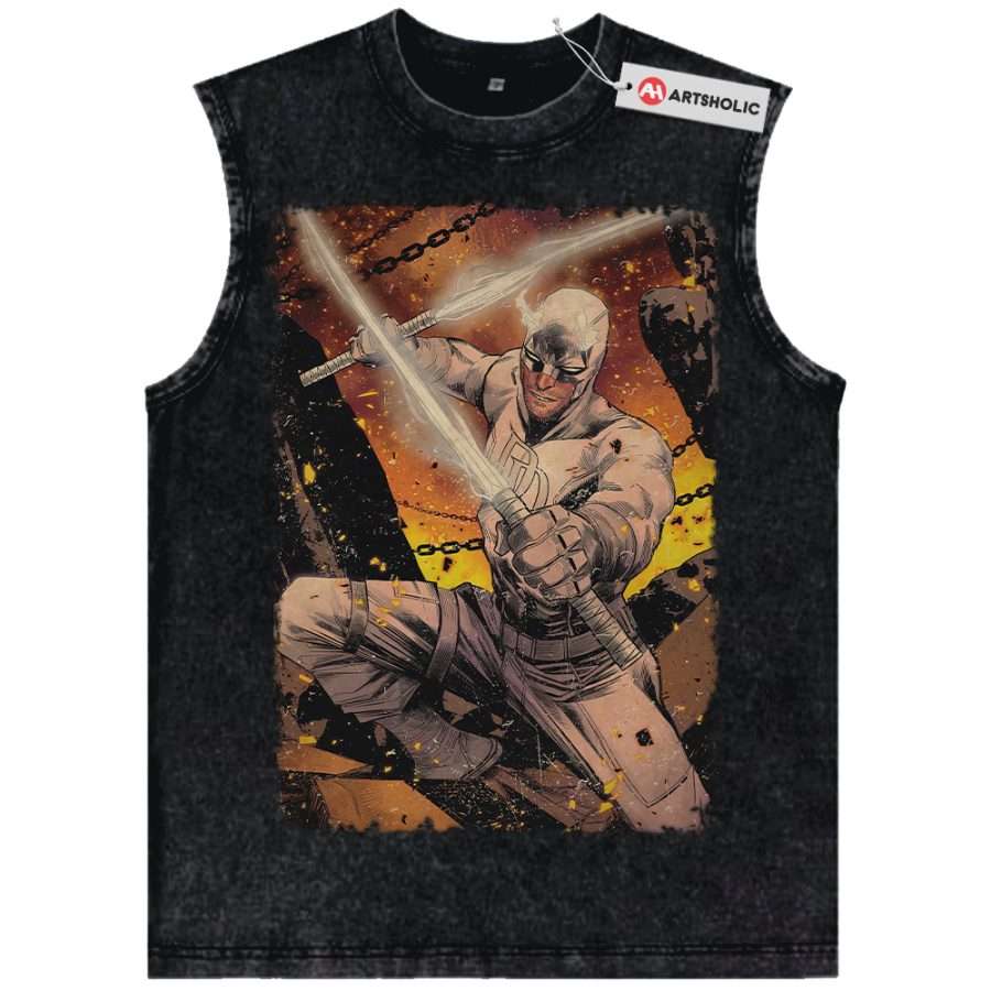 Alternative view of Daredevil Tank Top, Marvel Comics Tank Top, Vintage Tank Top
