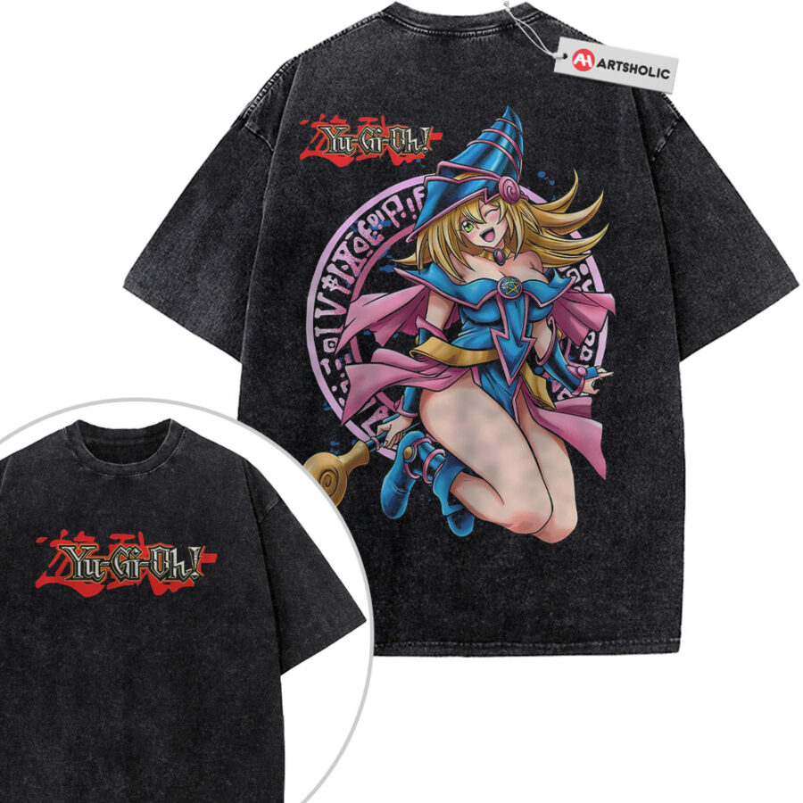 Alternative view of Dark Magician Girl Shirt, Anime Shirt, Vintage T-Shirt 2-Sided