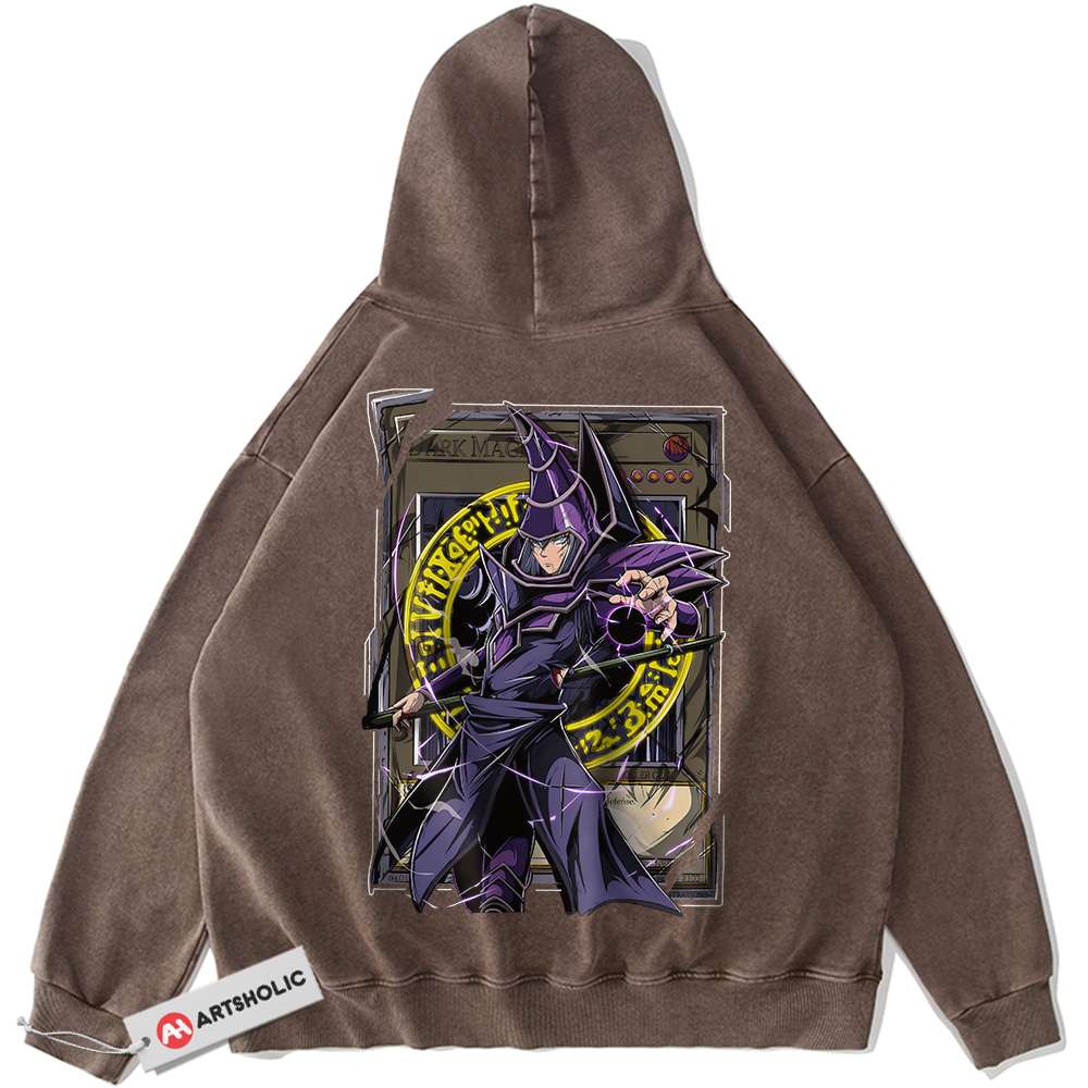 Alternative view of Dark Magician Hoodie, Anime Hoodie, Vintage Hoodie