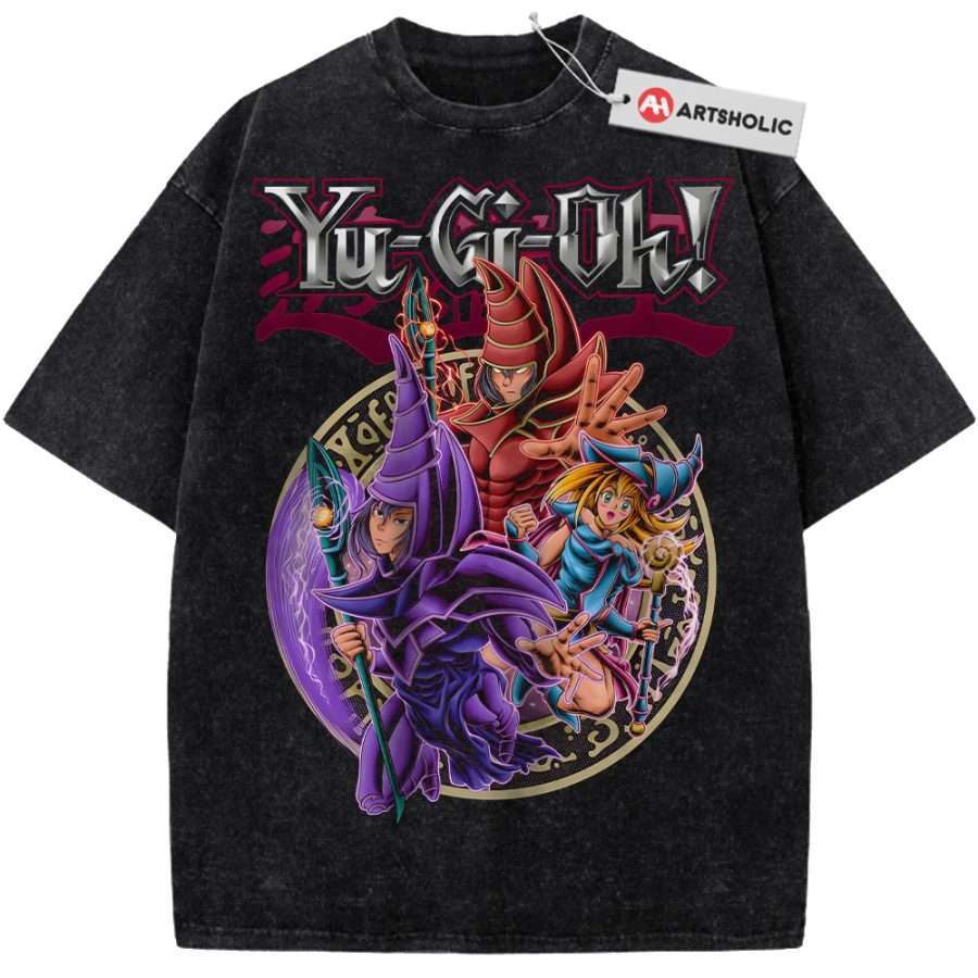 Alternative view of Dark Magician Shirt, Anime Shirt, Vintage T-Shirt