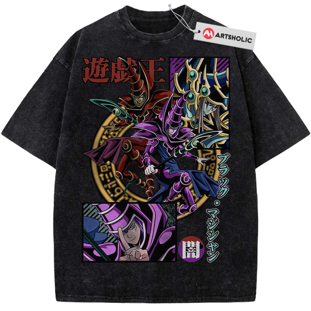 Alternative view of Dark Magician Shirt, Anime Shirt, Vintage T-Shirt