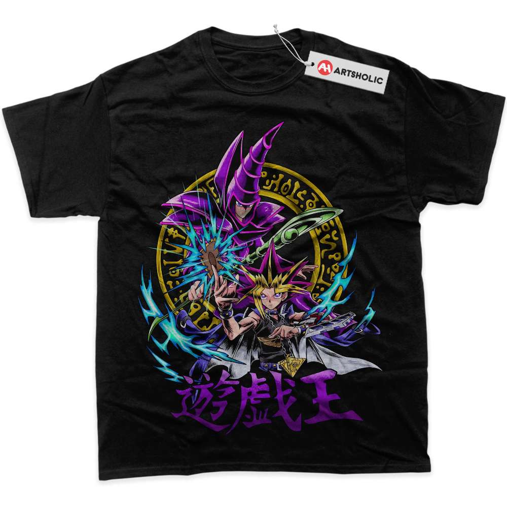 Alternative view of Dark Magician Shirt, Yugi Muto Shirt, Anime Shirt, Graphic Tee