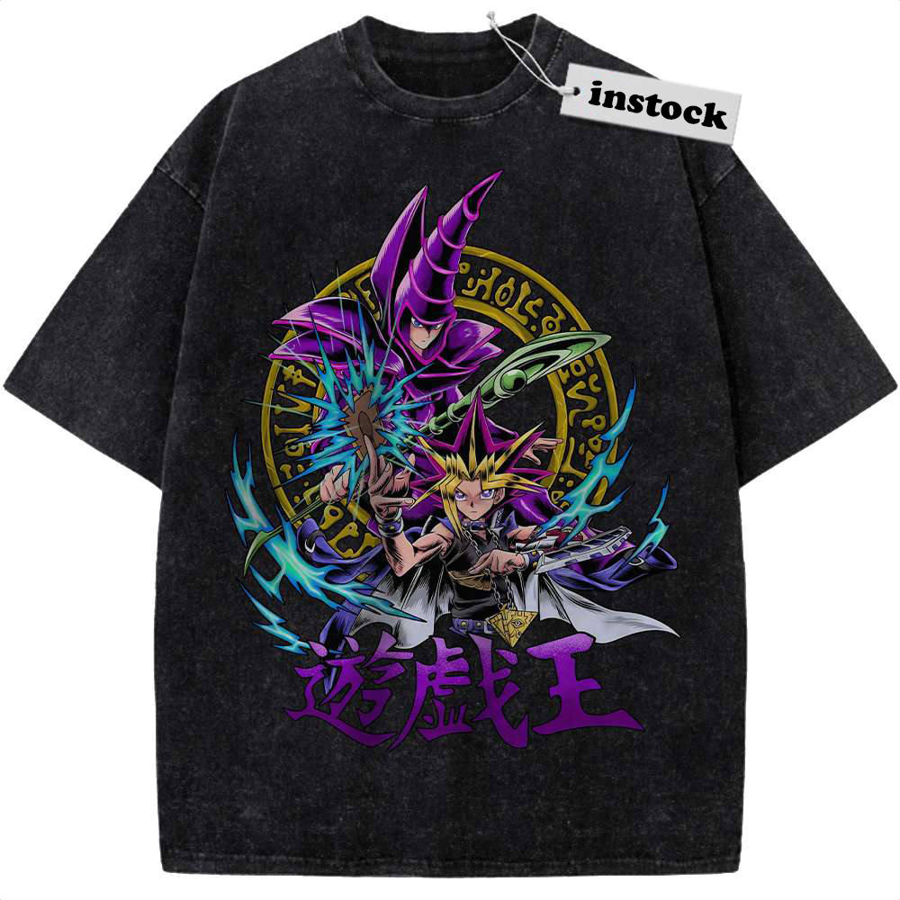 Dark Magician Shirt, Yugi Muto Shirt, Anime Shirt, Vintage Tee