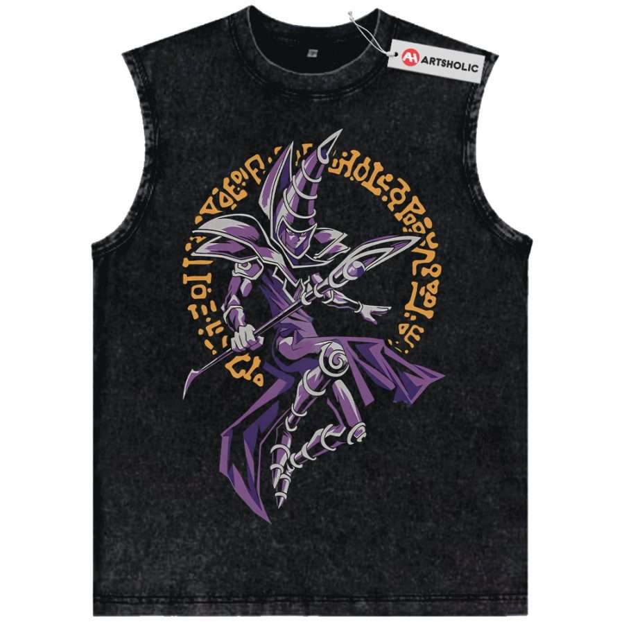 Alternative view of Dark Magician Tank Top, Anime Tank Top, Vintage Tank Top
