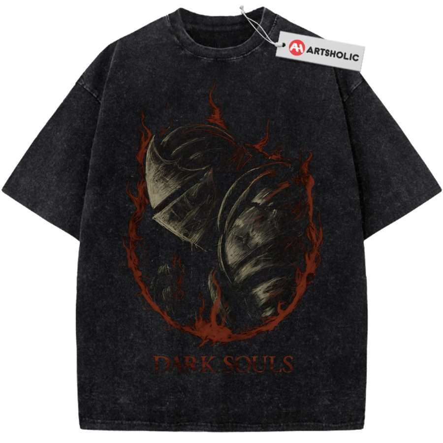 Alternative view of Dark Souls Shirt, Game Shirt, Vintage T-Shirt