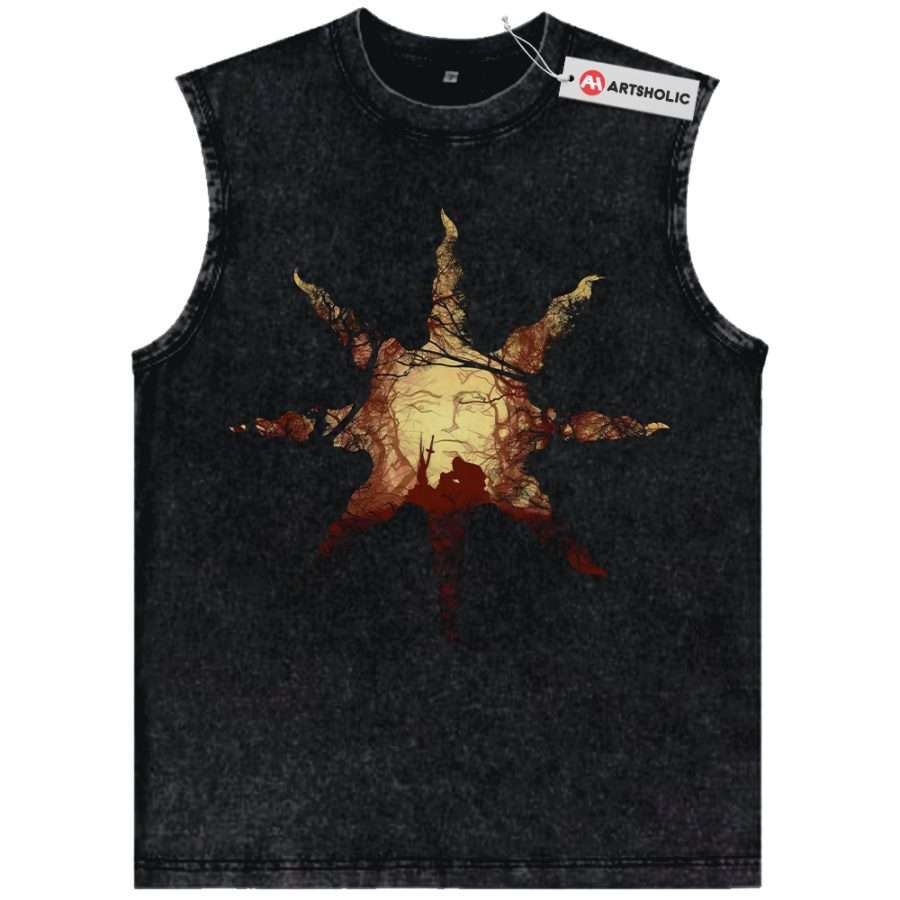 Alternative view of Dark Souls Tank Top, Game Tank Top, Vintage Tank Top