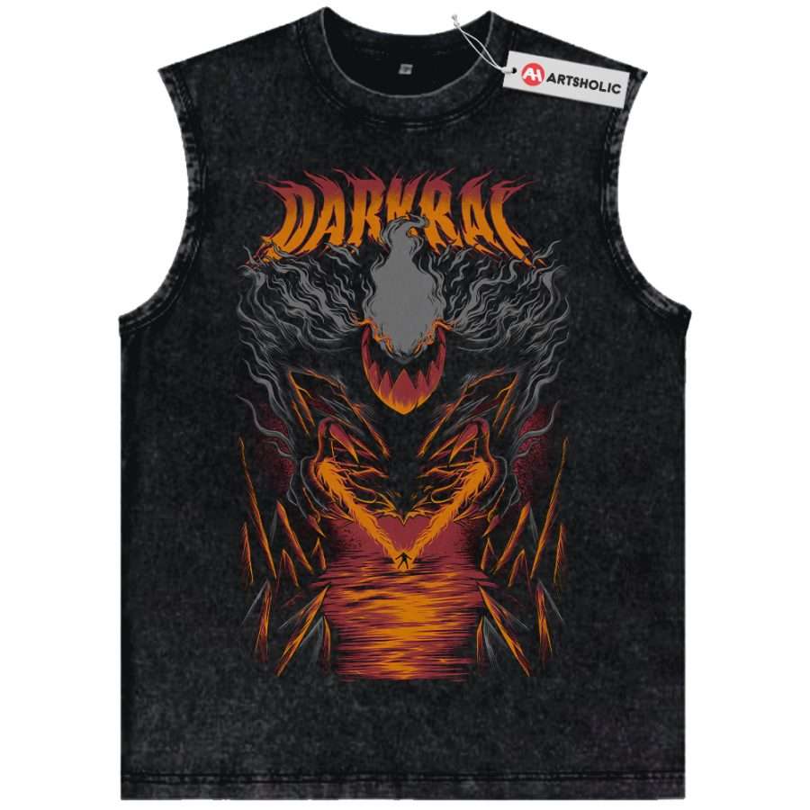 Alternative view of Darkrai Tank Top, Pokemon Tank Top, Anime Tank Top, Vintage Tank Top