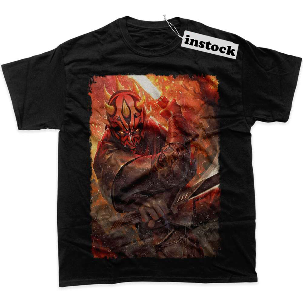 Darth Maul Shirt, Star Wars Shirt, Movie Shirt, Graphic T-Shirt