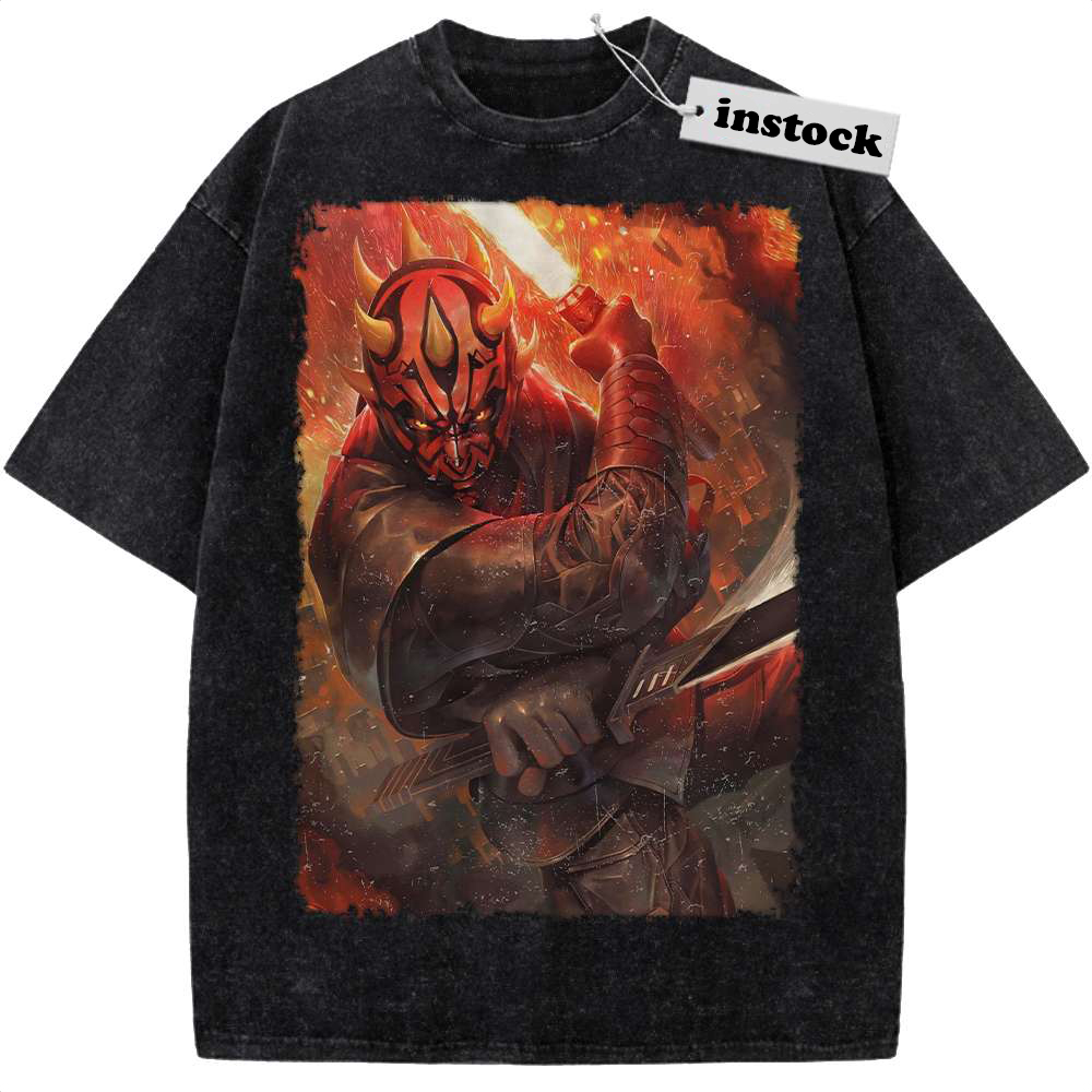 Darth Maul Shirt, Star Wars Shirt, Movie Shirt, Vintage T-Shirt
