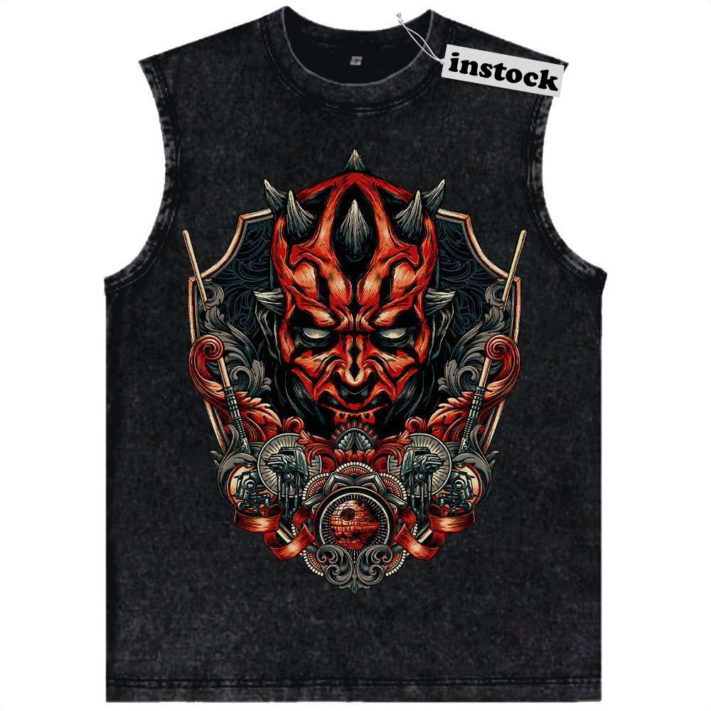 Darth Maul Tank Top, Star Wars Tank Top, Movie Vintage Tank Top
