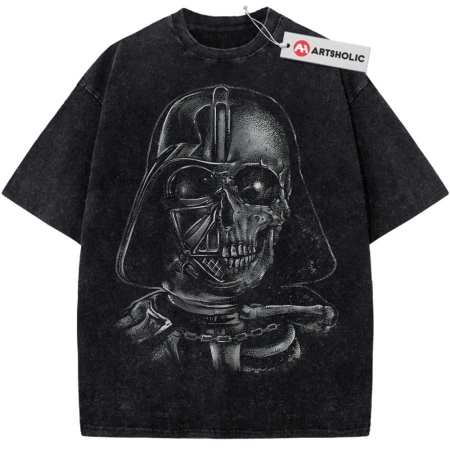 Alternative view of Darth Vader Shirt, Star Wars Shirt, Movie Shirt, Vintage T-Shirt