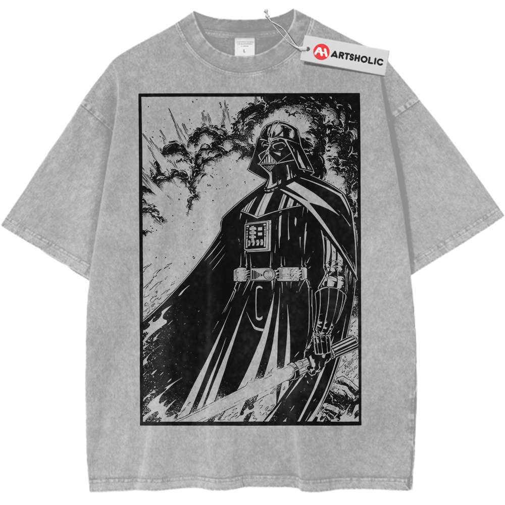 Alternative view of Darth Vader Shirt, Star Wars Shirt, Movie Shirt, Vintage Tee