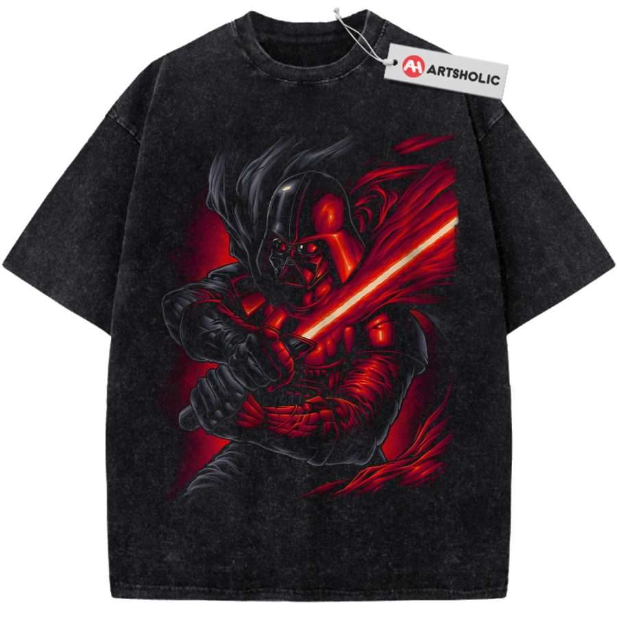 Alternative view of Darth Vader Shirt, Star Wars Shirt, Movie Shirt, Vintage Tee