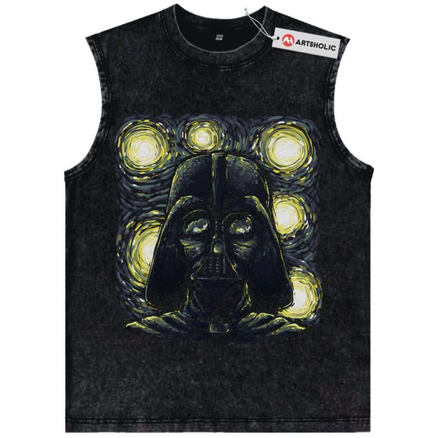 Alternative view of Darth Vader Tank Top, Star Wars Tank Top, Movie Tank Top, Vintage Tank Top