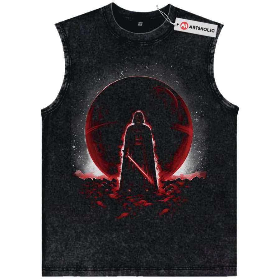 Alternative view of Darth Vader Tank Top, Star Wars Tank Top, Movie Tank Top, Vintage Tank Top
