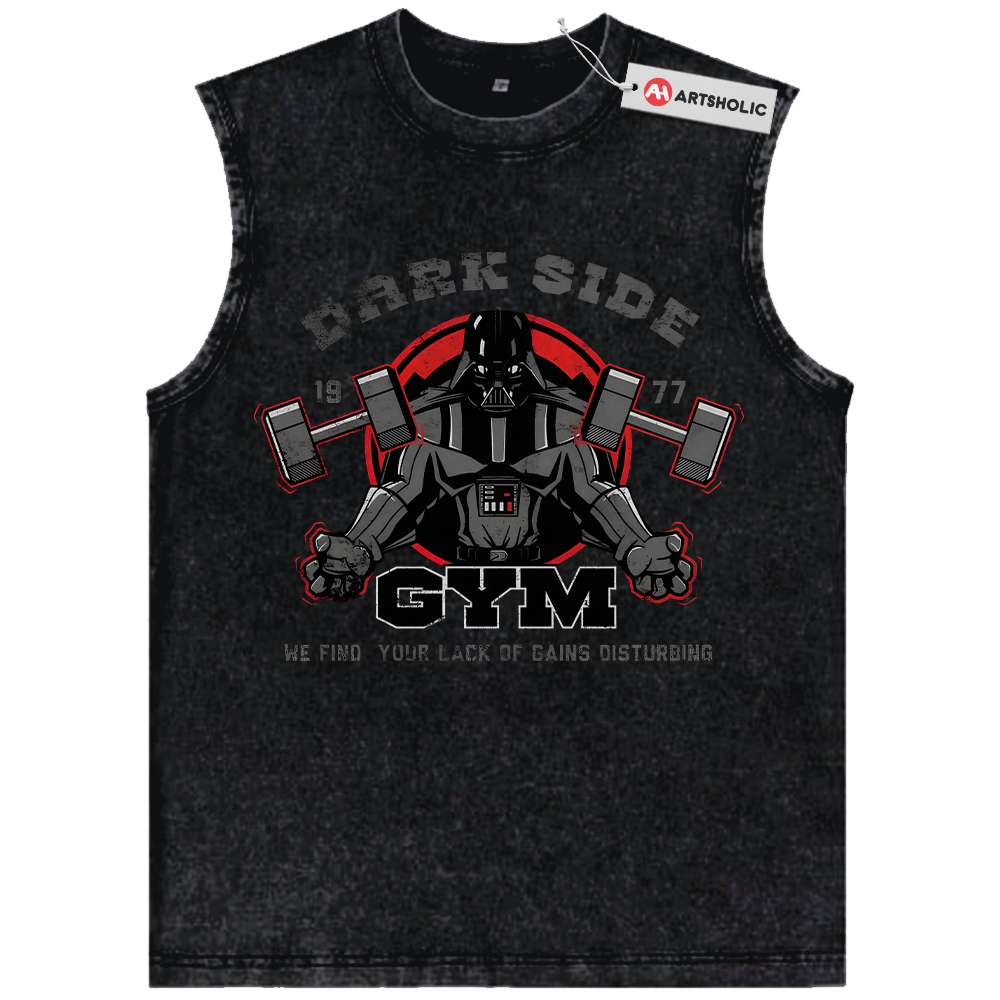 Alternative view of Darth Vader Tank Top, Star Wars Tank Top, Movie Tank Top, Vintage Tank Top