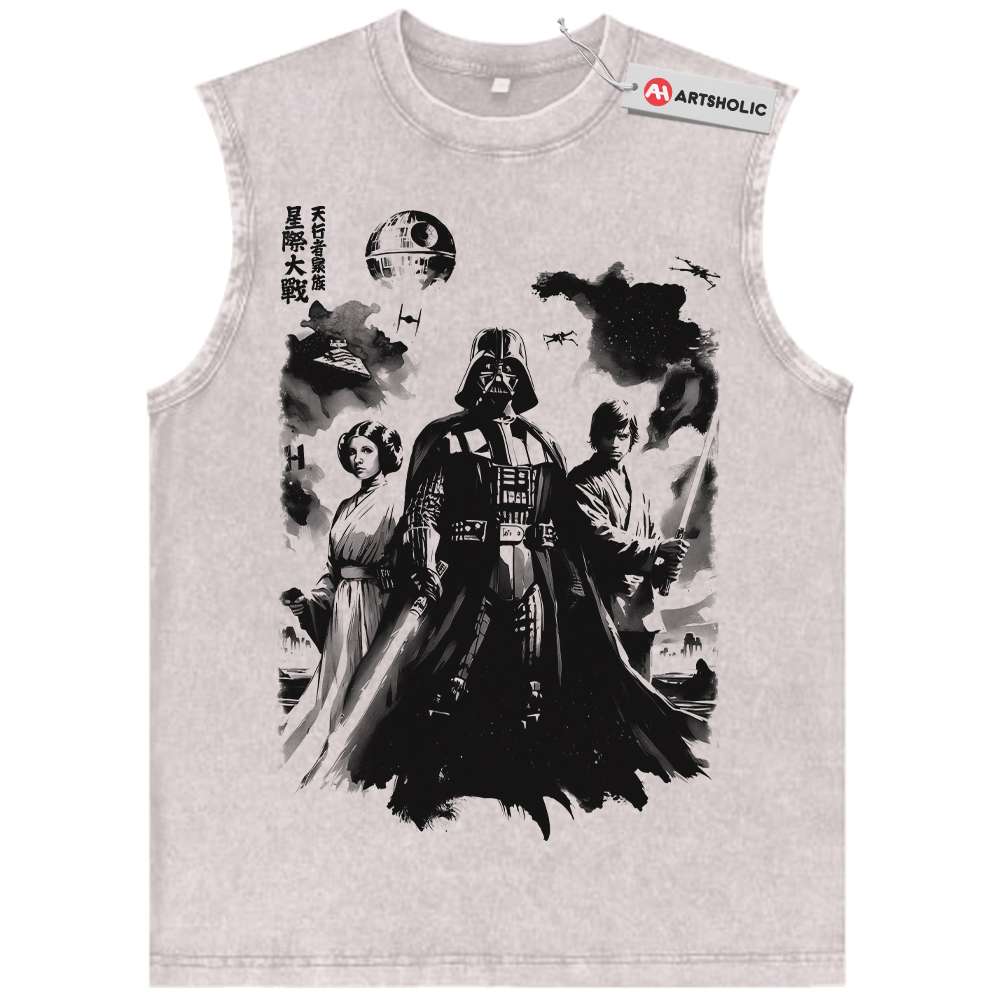 Darth Vader Tank Top, Star Wars Tank Top, Movie Vintage Tank Top