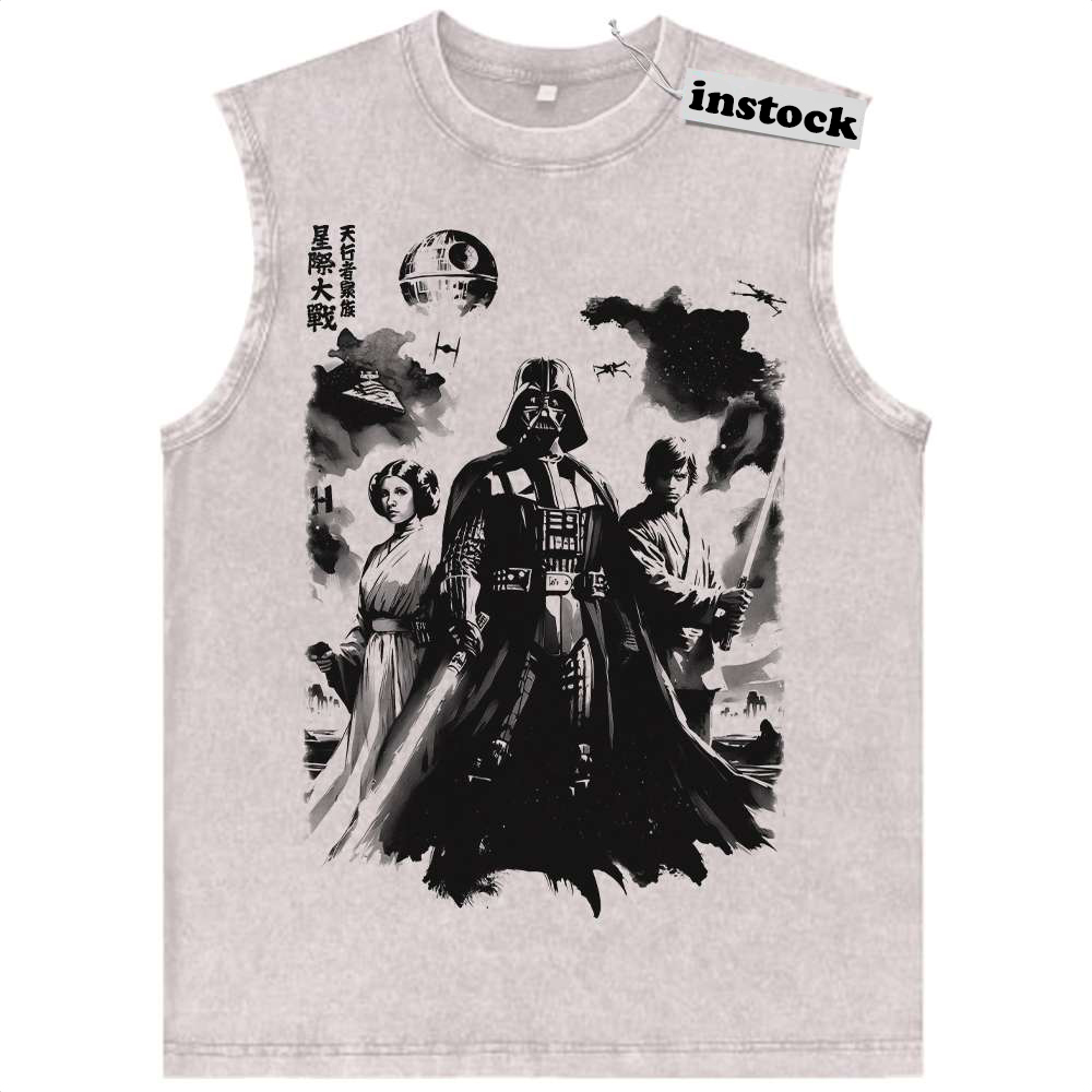 Darth Vader Tank Top, Star Wars Tank Top, Movie Vintage Tank Top