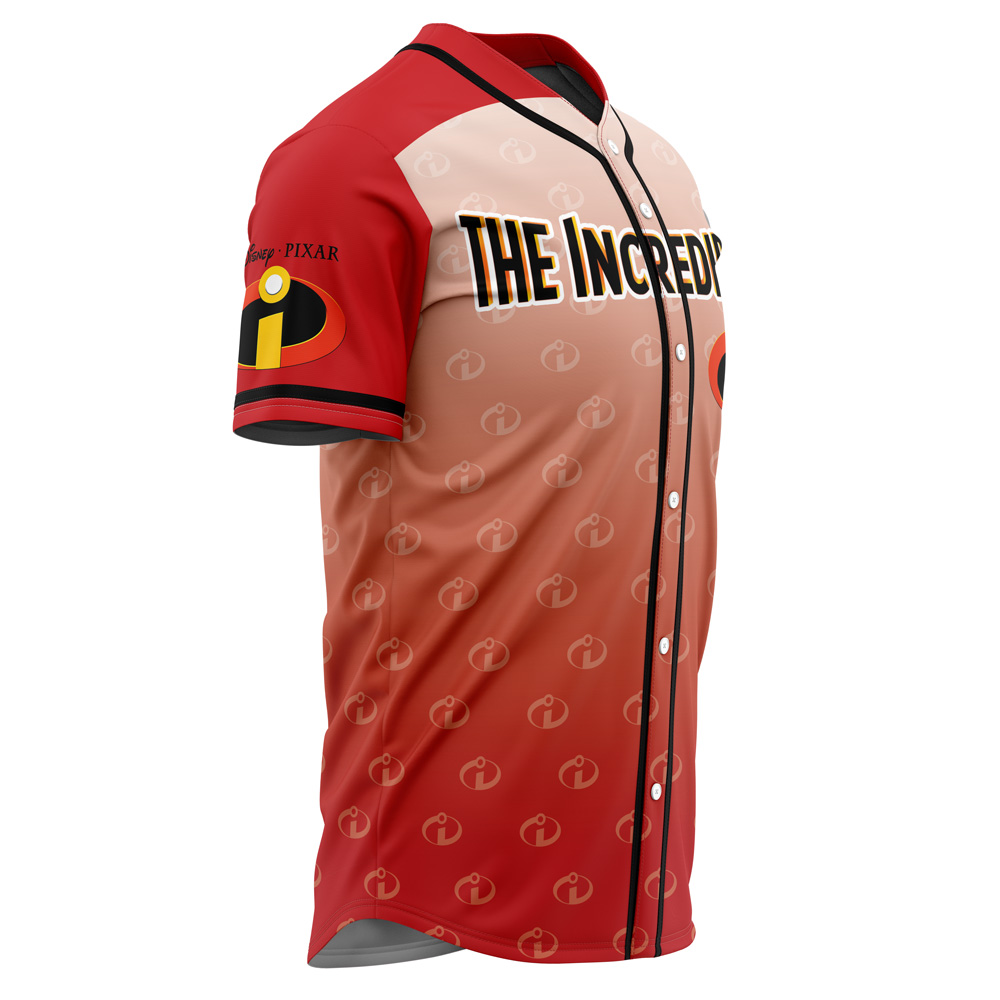 Alternative view of Dash The Incredibles V1 Disney Custom Baseball Jersey - Otaku Hall