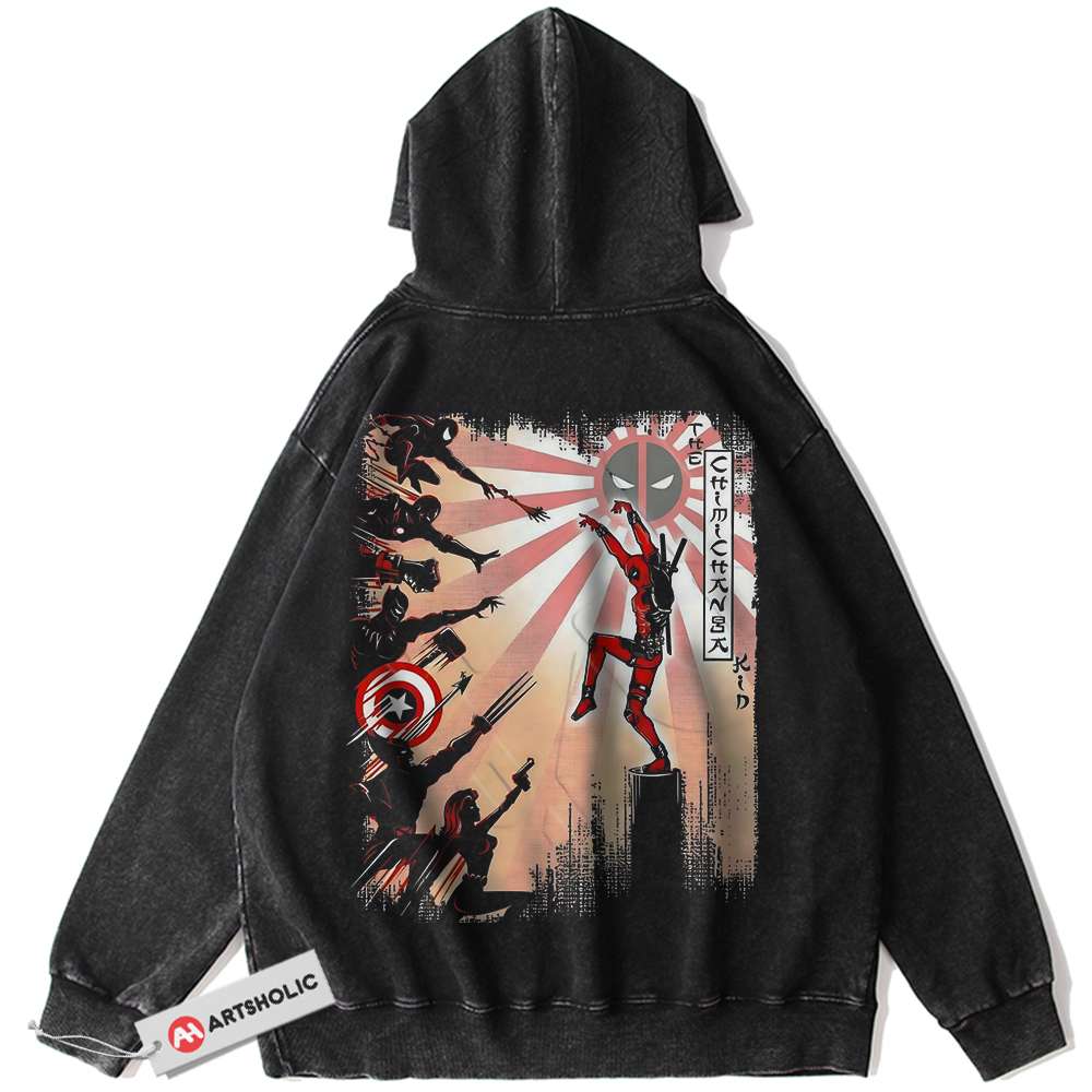 Deadpool Hoodie, Marvel Comics Hoodie, Vintage Hoodie