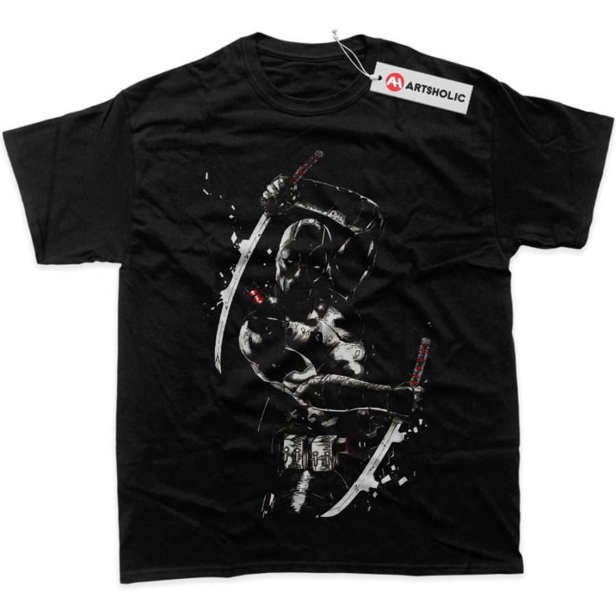 Alternative view of Deadpool Shirt, Marvel Comics Shirt, Graphic T-Shirt