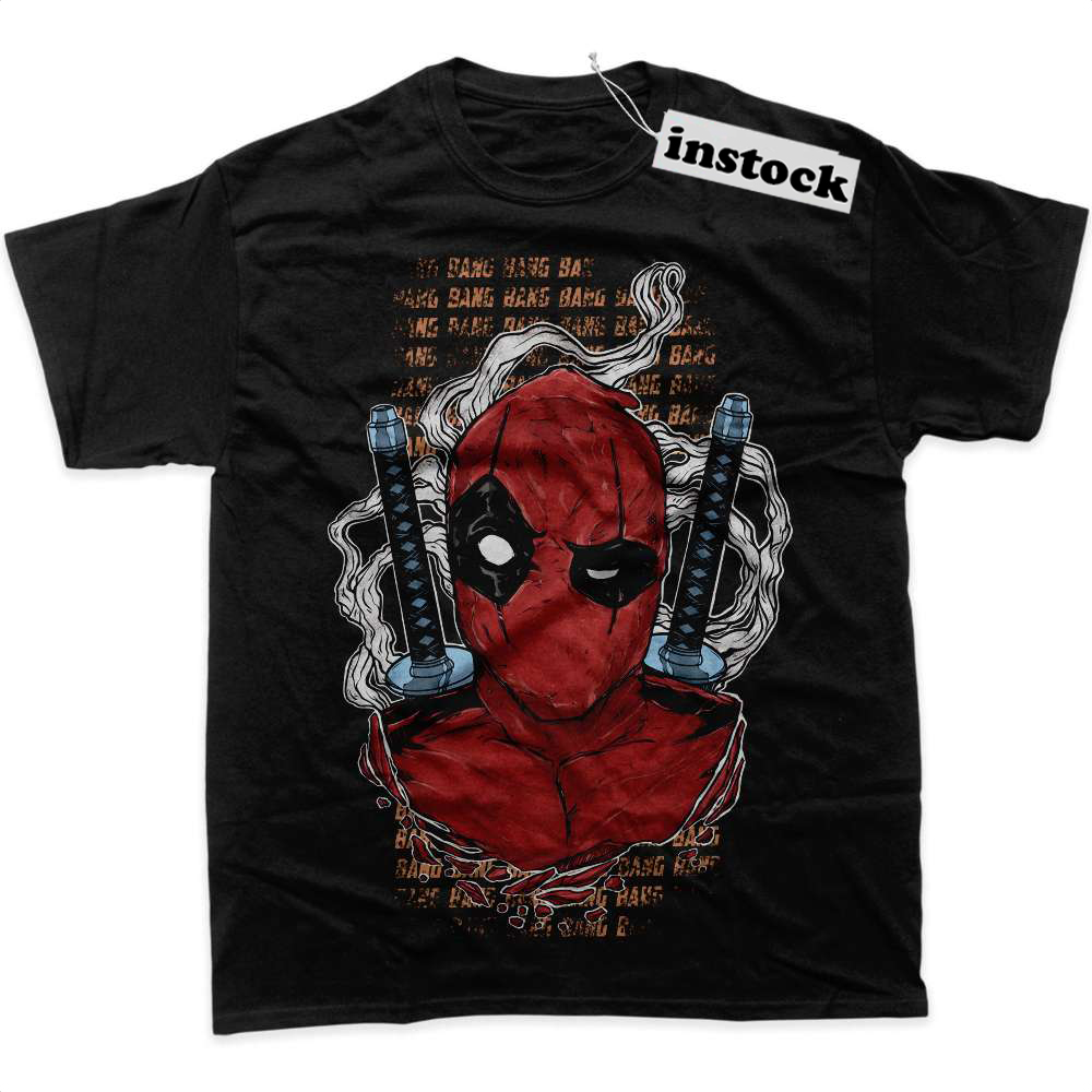 Deadpool Shirt, Marvel Comics Shirt, Graphic T-Shirt