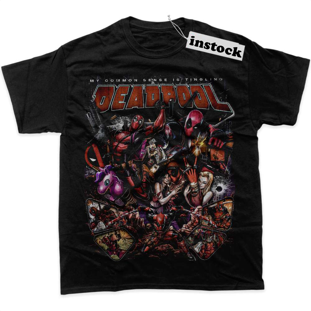 Deadpool Shirt, Marvel Comics Shirt, Graphic Tee