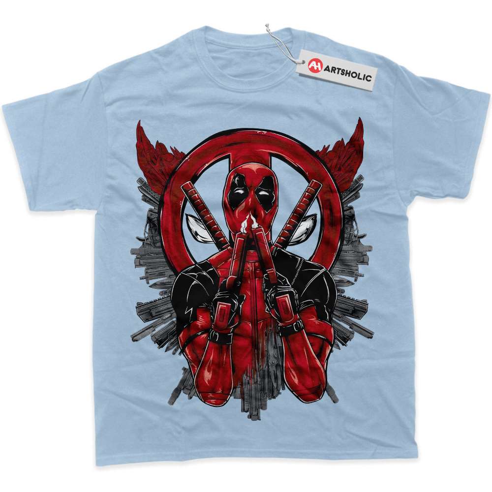 Alternative view of Deadpool Shirt, Marvel Comics Shirt, Graphic Tee