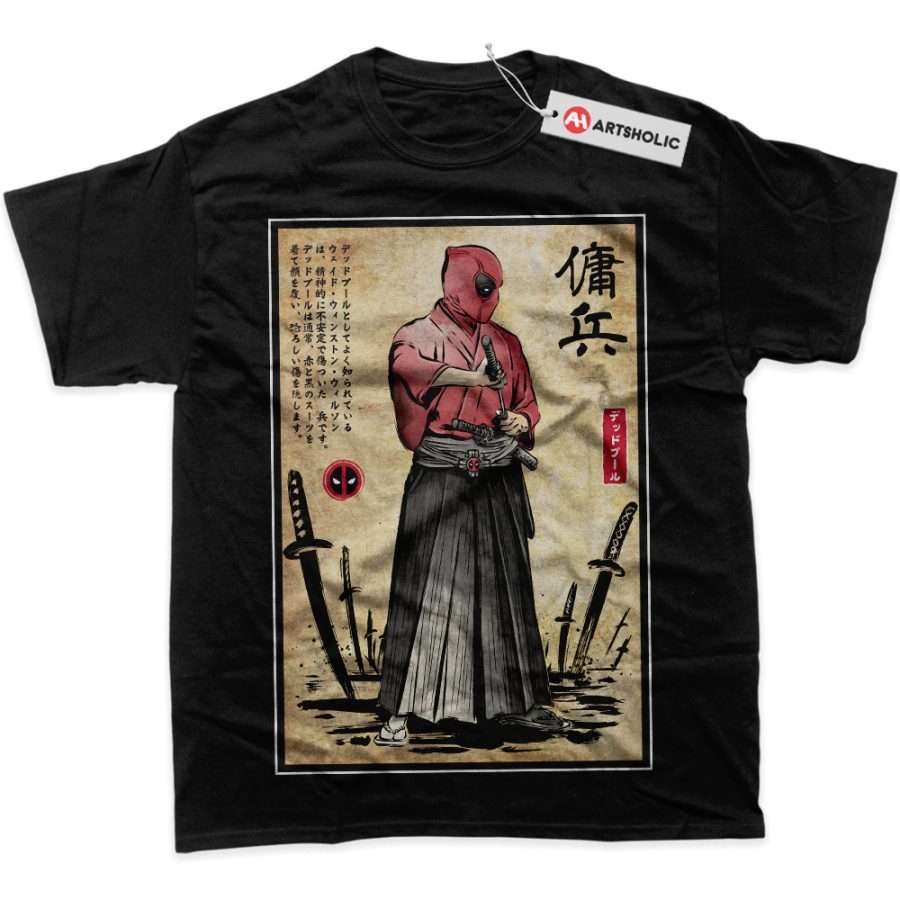 Alternative view of Deadpool Shirt, Marvel Comics Shirt, Graphic Tee