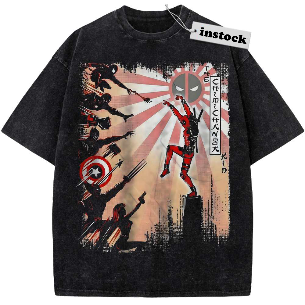 Deadpool Shirt, Marvel Comics Shirt, Vintage T-Shirt