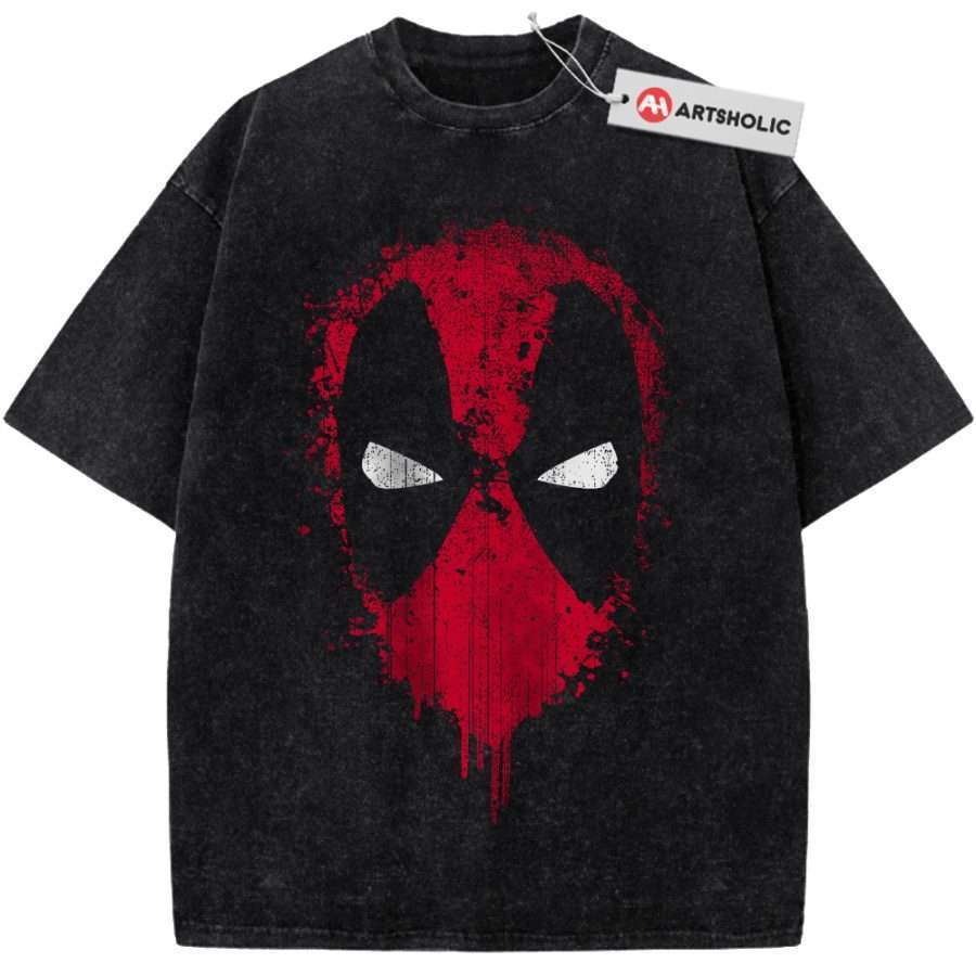 Alternative view of Deadpool Shirt, Marvel Comics Shirt, Vintage T-Shirt