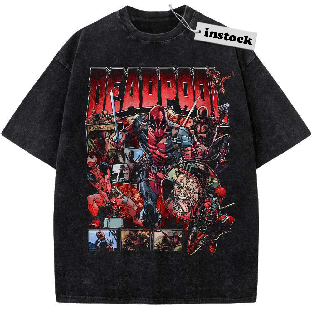 Deadpool Shirt, Marvel Comics Shirt, Vintage T-Shirt
