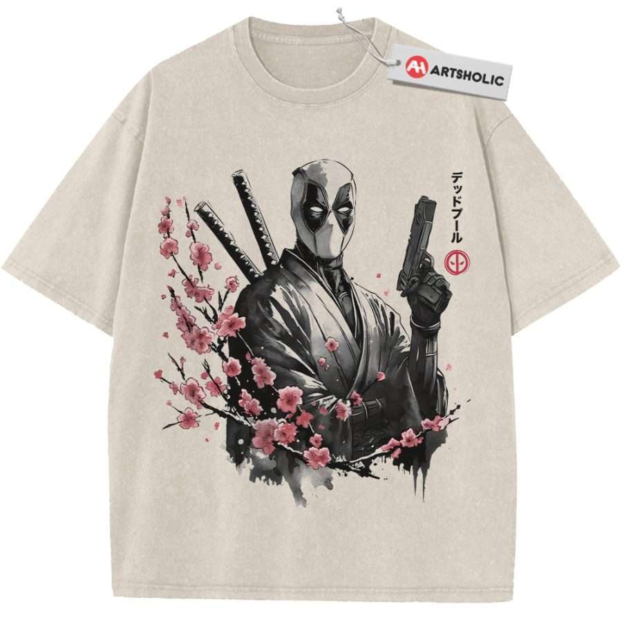 Alternative view of Deadpool Shirt, Marvel Comics Shirt, Vintage T-Shirt