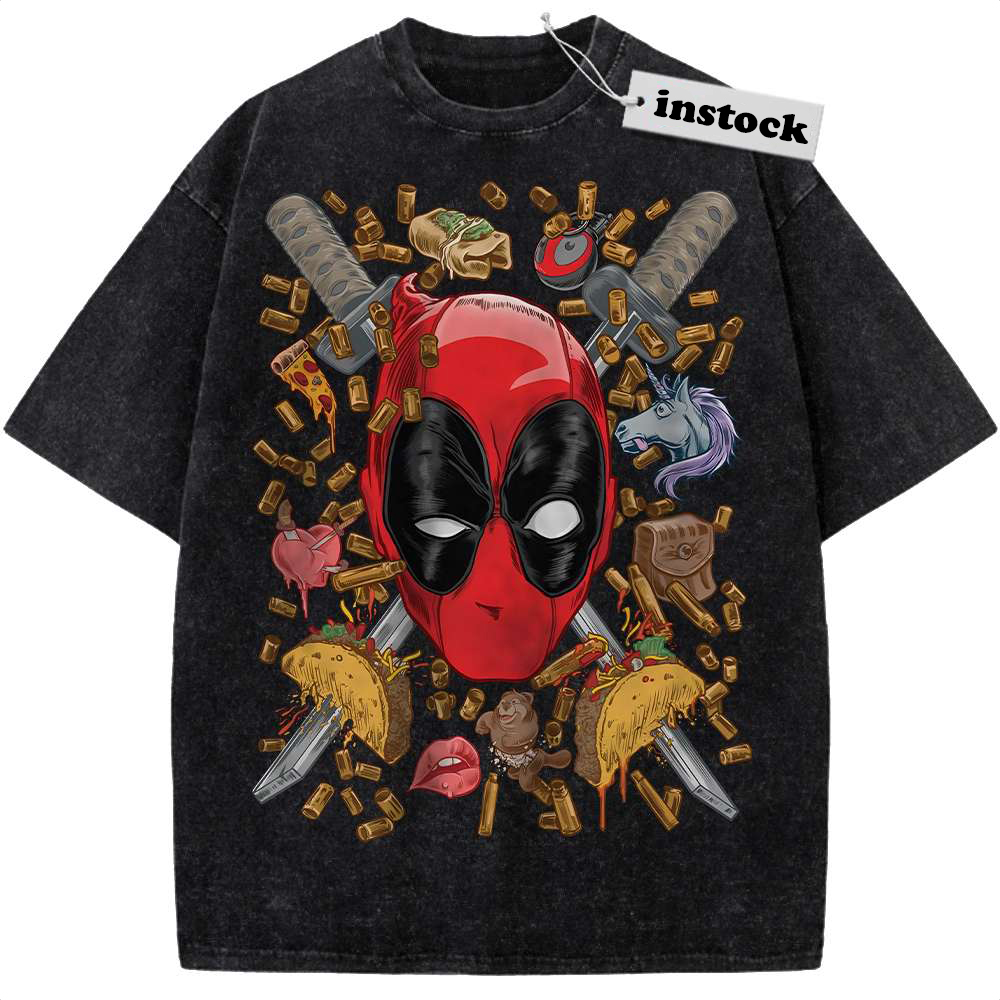 Deadpool Shirt, Marvel Comics Shirt, Vintage Tee