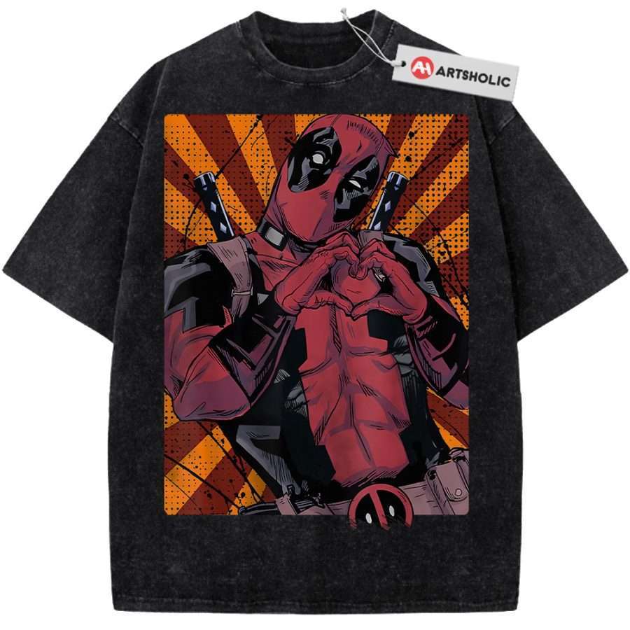 Alternative view of Deadpool Shirt, Marvel Comics Shirt, Vintage Tee