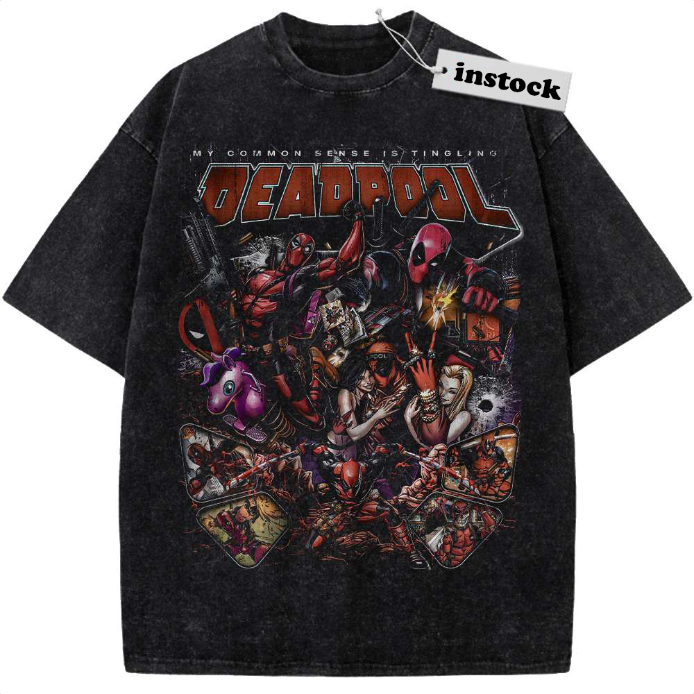 Deadpool Shirt, Marvel Comics Shirt, Vintage Tee