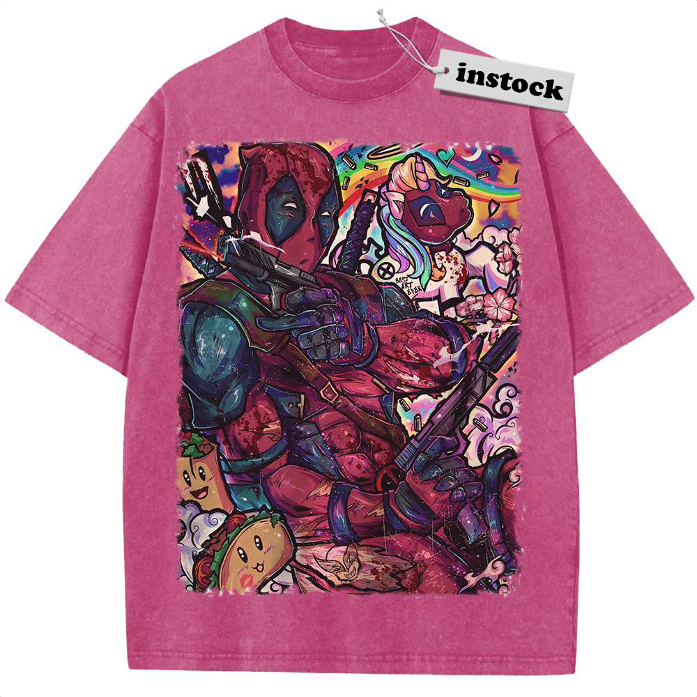 Deadpool Shirt, Marvel Comics Shirt, Vintage Tee