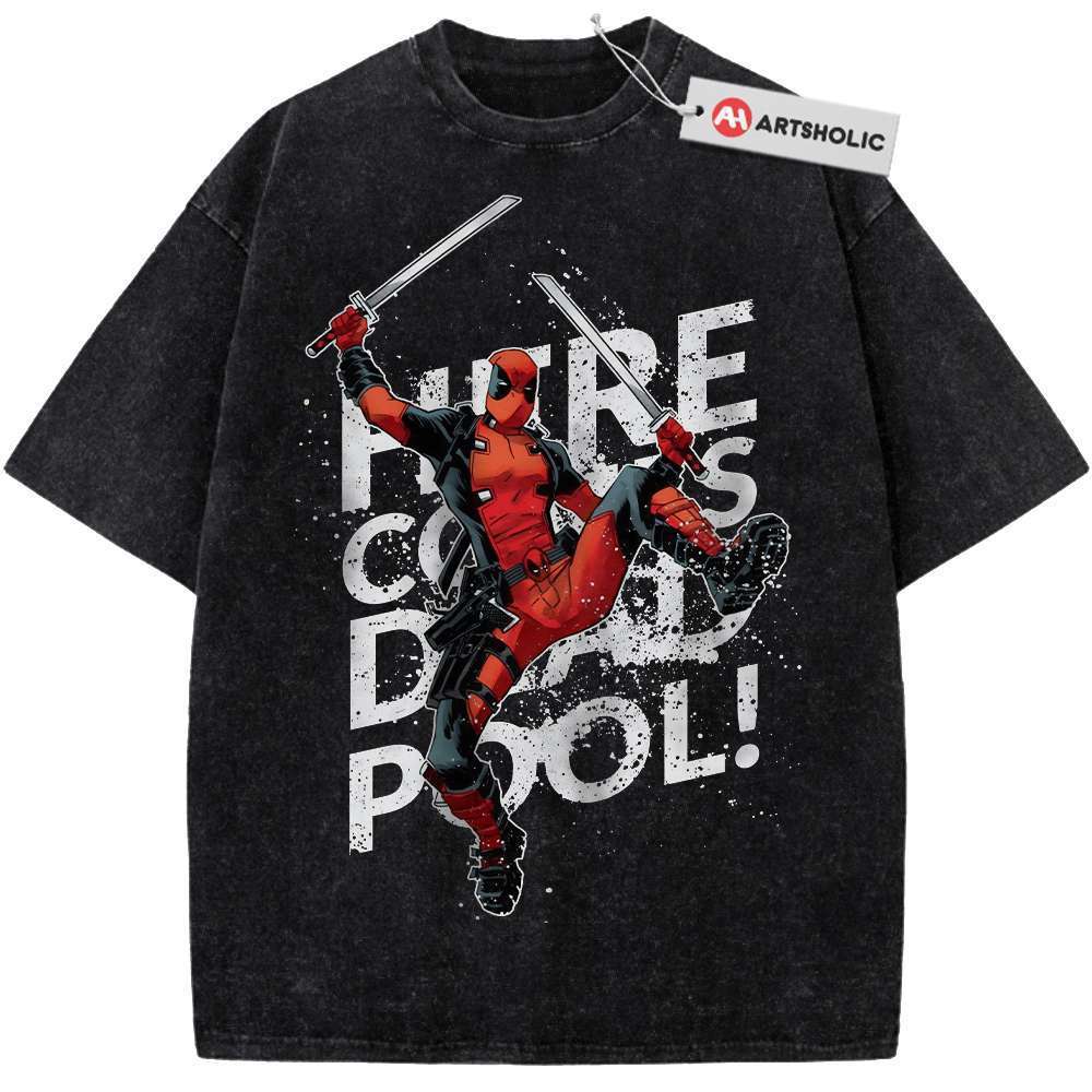 Deadpool Shirt, Marvel Comics Shirt, Vintage Tee
