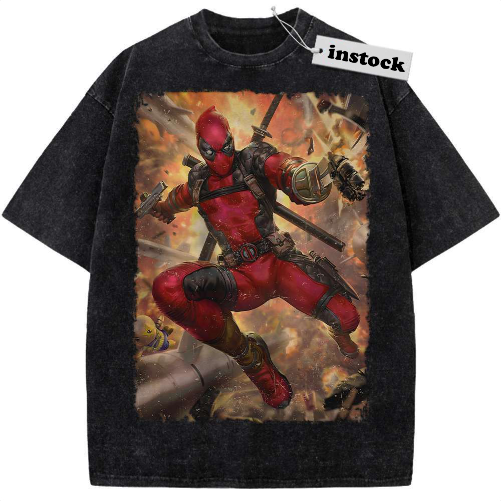 Deadpool Shirt, Marvel Comics Shirt, Vintage Tee