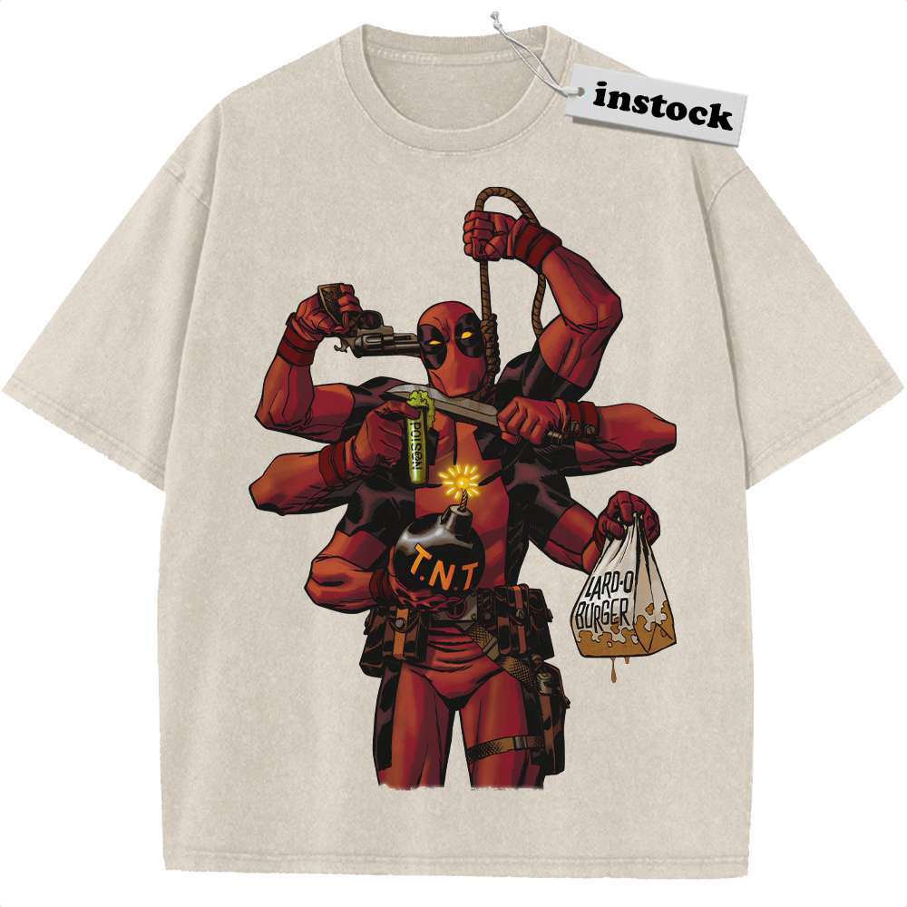 Deadpool Shirt, Marvel Comics Shirt, Vintage Tee