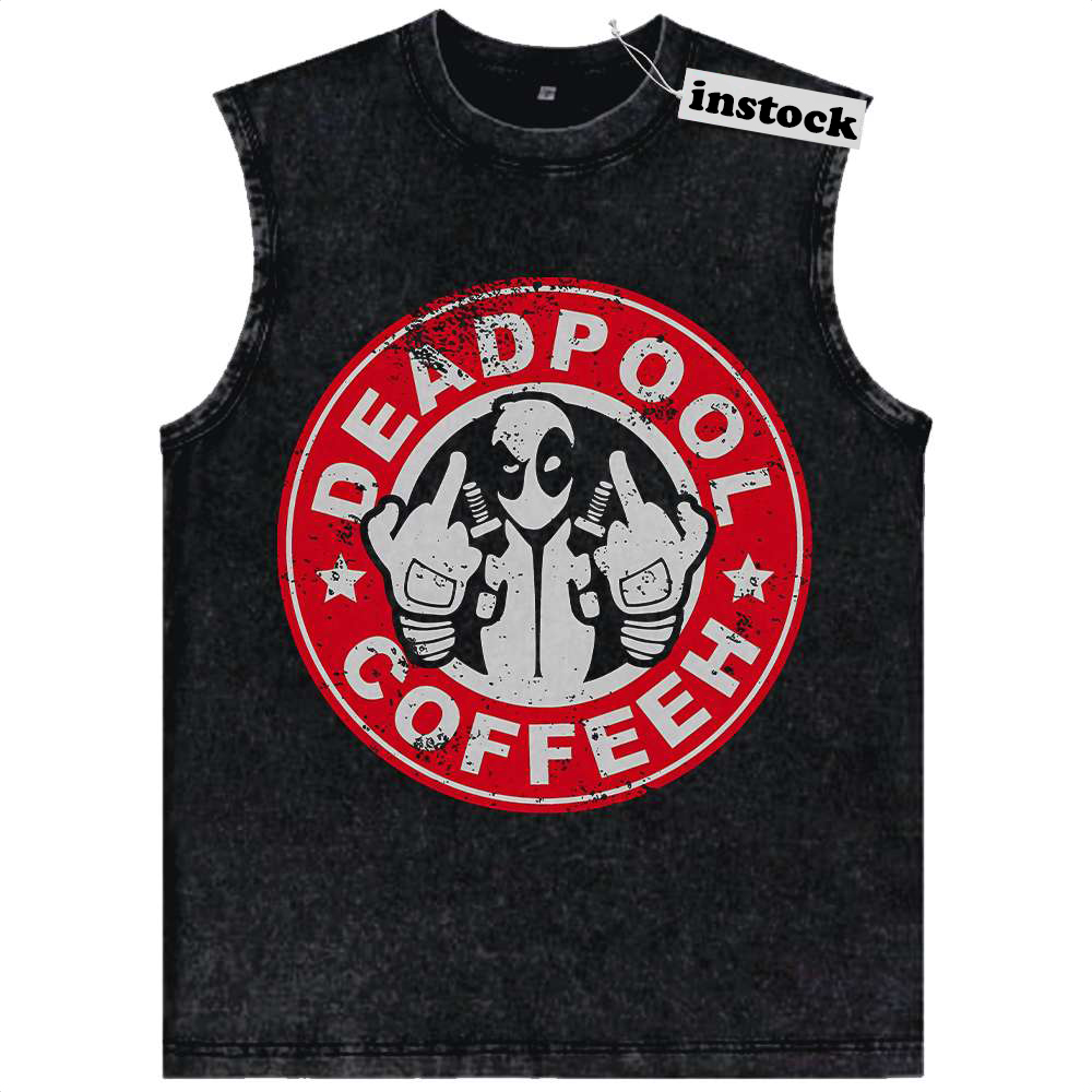 Deadpool Tank Top, Marvel Comics Tank Top, Vintage Tank Top