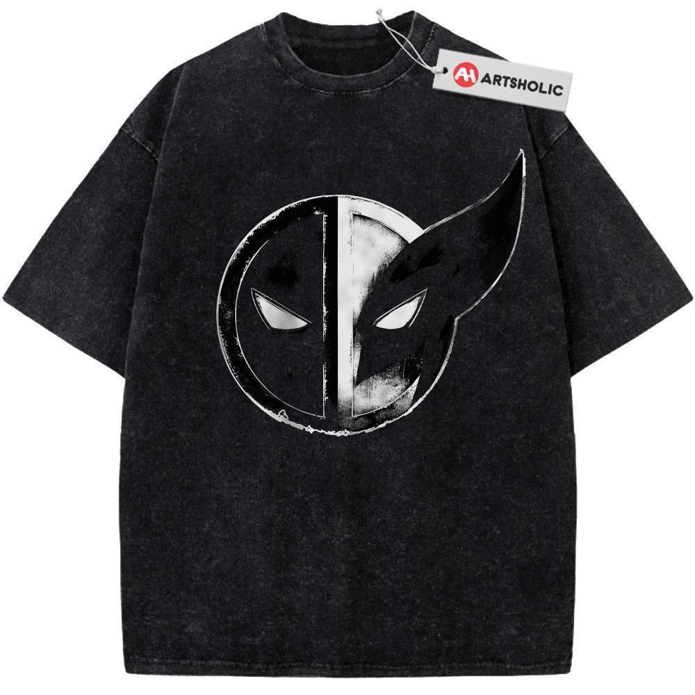 Deadpool vs Wolverine Shirt, Marvel Comics Shirt, Vintage T-Shirt