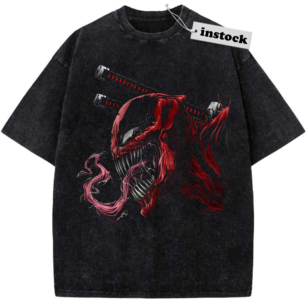 Deadpool x Venom Shirt, Marvel Comics Shirt, Vintage T-Shirt