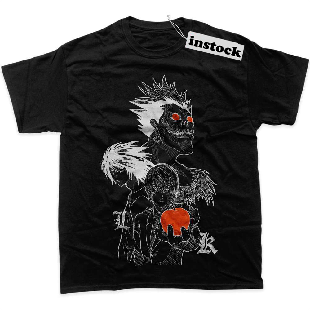 Death Note Shirt, Anime Shirt, Graphic Tee