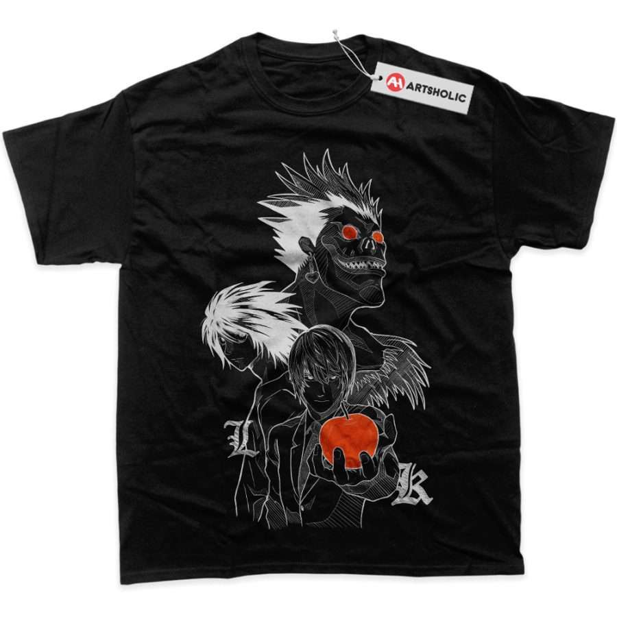Alternative view of Death Note Shirt, Anime Shirt, Graphic Tee