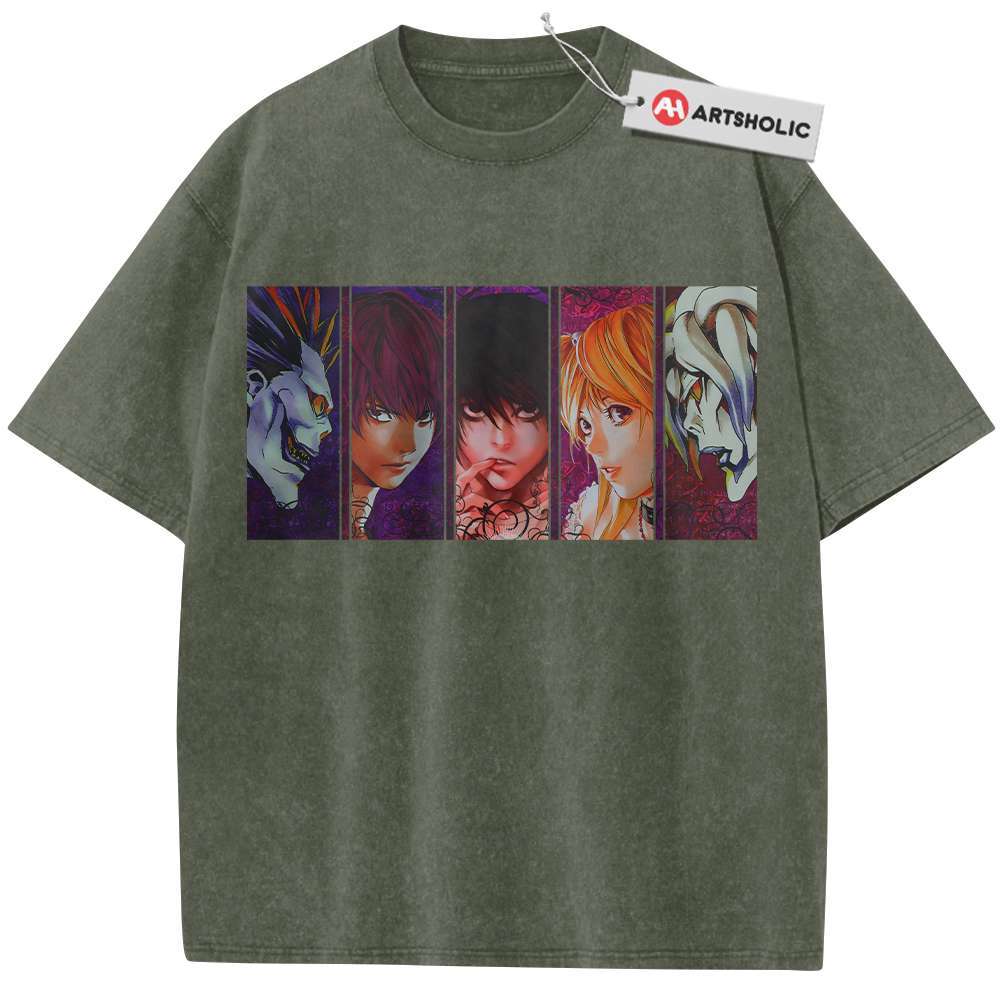 Alternative view of Death Note Shirt, Anime Shirt, Vintage T-Shirt