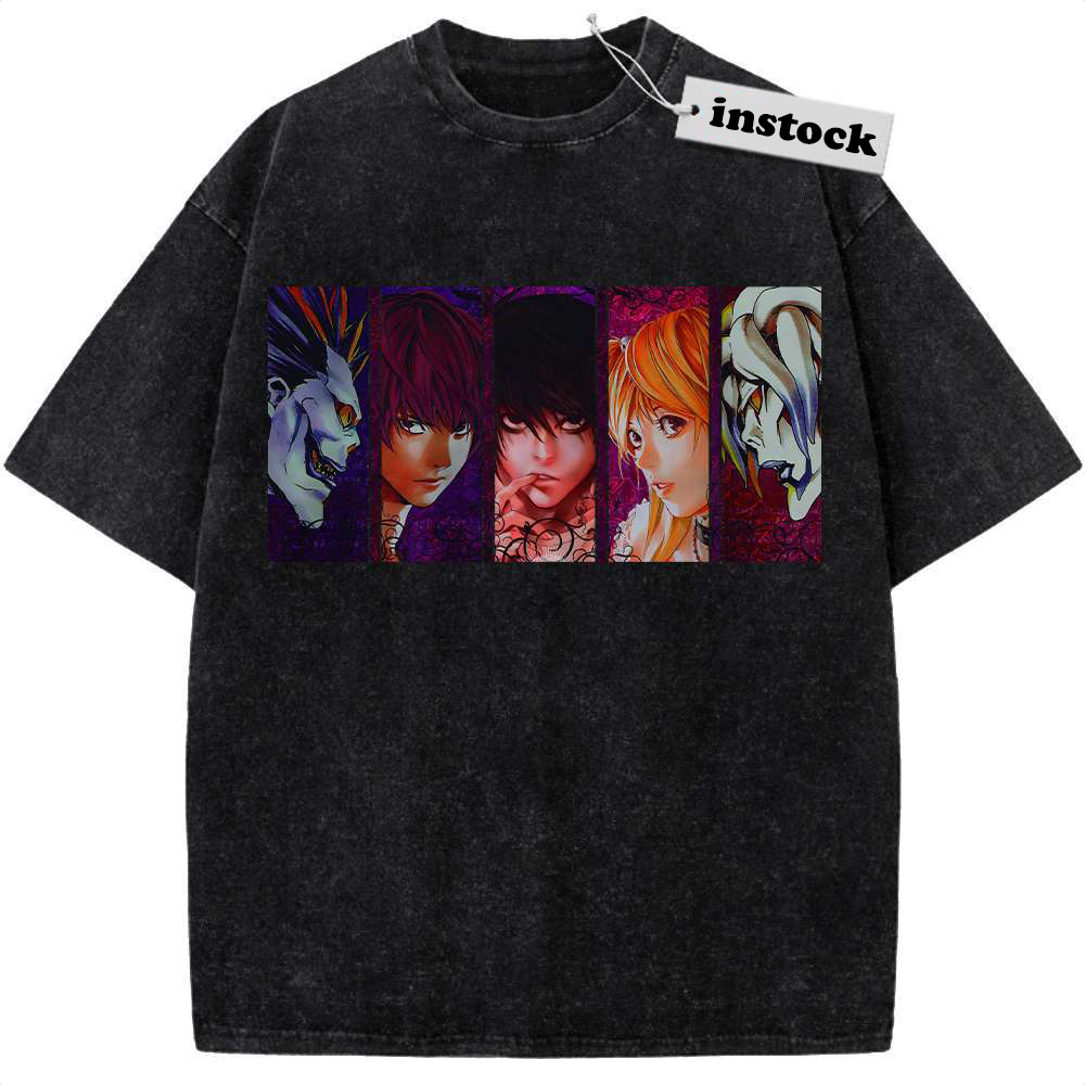Death Note Shirt, Anime Shirt, Vintage T-Shirt